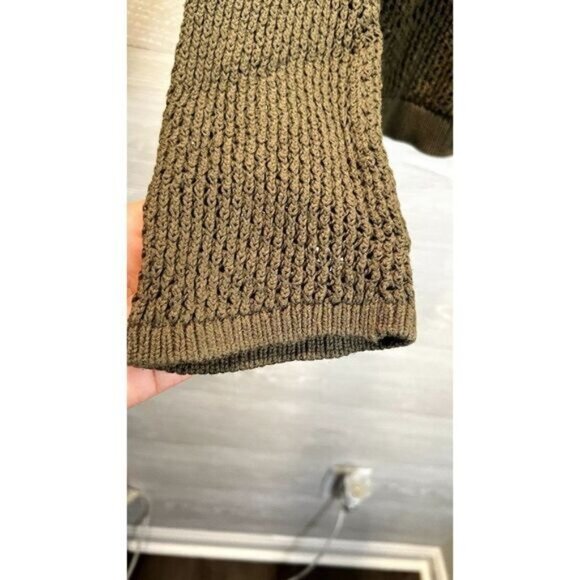 EXPRESS Women's Open Stitch‎ Long-sleeve Open Front Cardigan Sweater - Picture 6 of 6